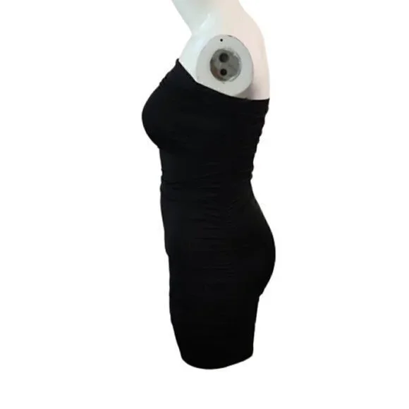 [Twenty One] Black Fitted Dress - Size L - Picture 3 of 6